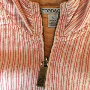 Toad&Co Soufflé Zip Hoodie Size S